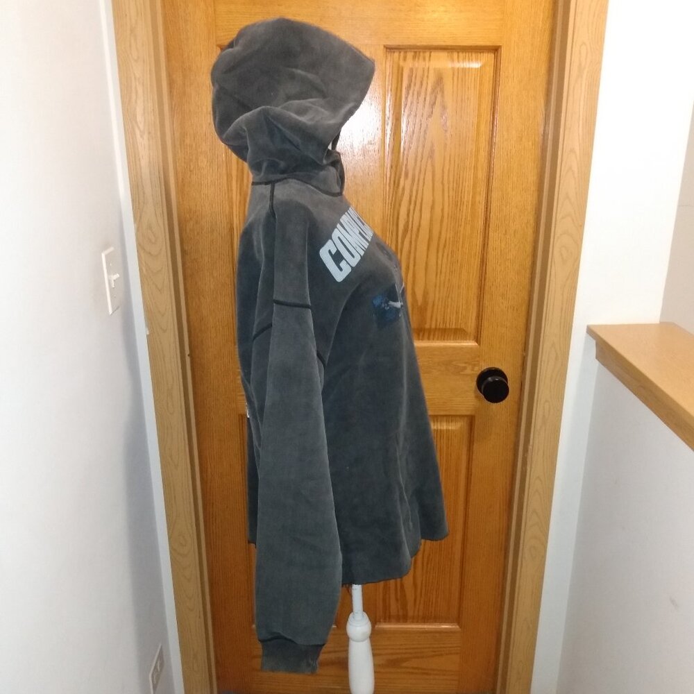 SizeL Saint Michael Complicated Jesus Christ Boombox Cross Hoodie All Seeing Eye - Picture 12 of 15